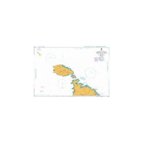 2537 Ghawdex (Gozo), Kemmuna (Comino) and Northern Malta Admiralty Chart