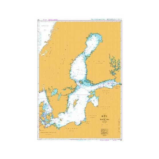 259 Baltic Sea Admiralty Chart