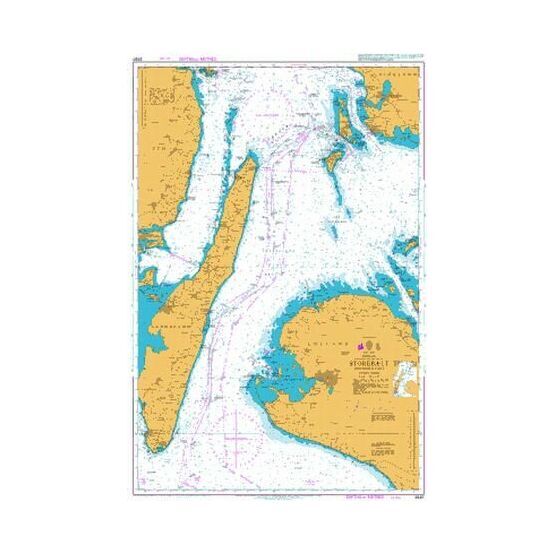2597 Storebaelt - Southern Part Admiralty Chart