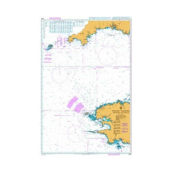 2655 English Channel - Western Entrance Admiralty Chart