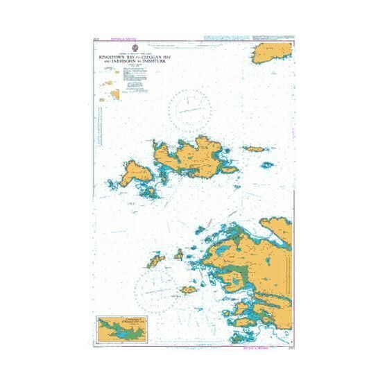 2707 Kingstown Bay to Cleggan Bay and Inishbofin Admiralty Chart