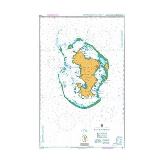 2741 Ile Mayotte Admiralty Chart