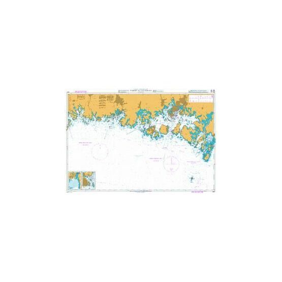 2857 Baltic Sea. Sweden - S. Coast. Tarno to Utlangan Admiralty Chart