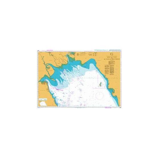 2884 Mina az Zawr to Al Basrah and Bushehr Admiralty Chart