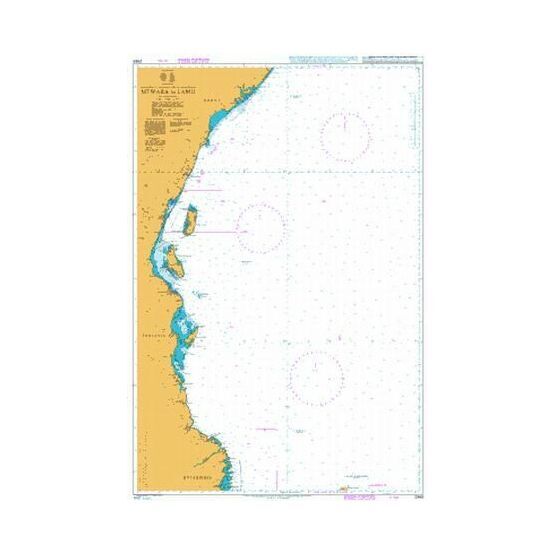2949 Mtwara to Lamu Admiralty Chart