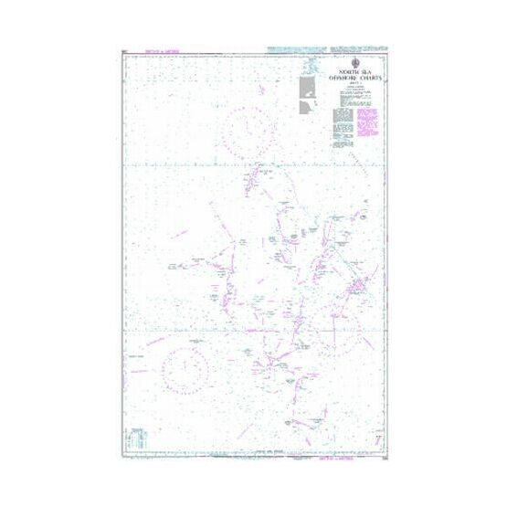295 North Sea Offshore Charts Sheet 1 Admiralty Chart