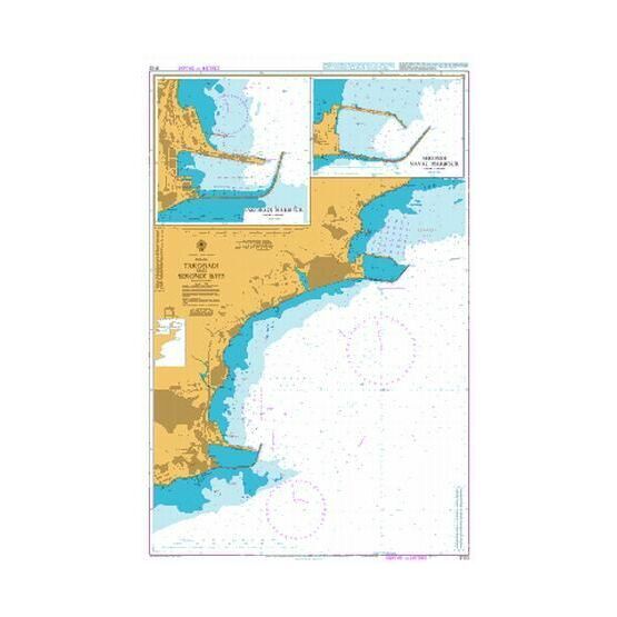 3102 Takoradi and Sekondi Bays Admiralty Chart