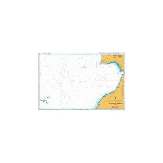 3132 Strait of Gibraltar to Arquipelago da Madeira Admiralty Chart