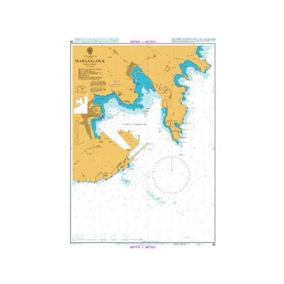 36 Marsaxlokk Admiralty Chart