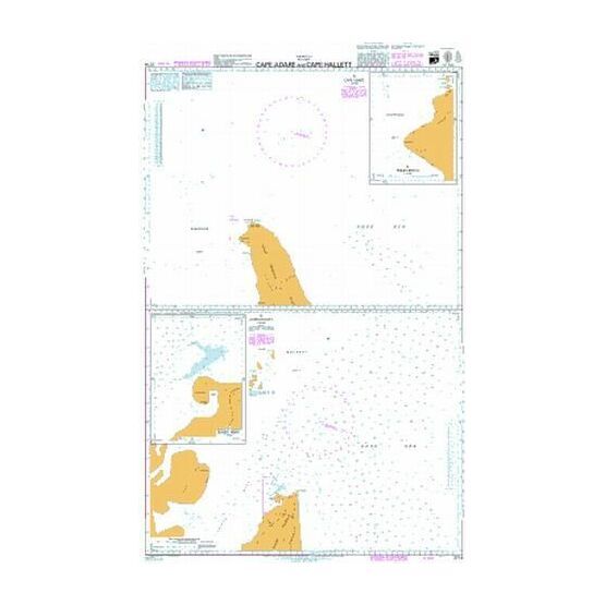 3714 Cape Adare and Cape Hallett Admiralty Chart
