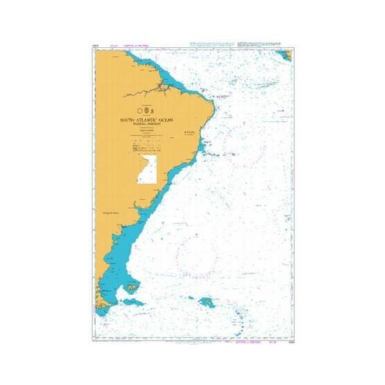 4020 South Atlantic Ocean - Western Portion Admiralty Chart