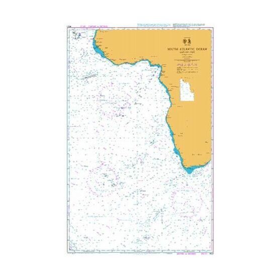4021 South Atlantic Ocean - Eastern Part Admiralty Chart