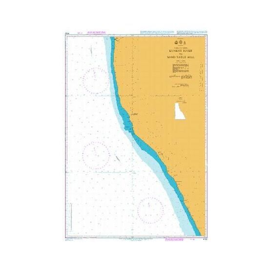 4132 Angola & Namimbia,Kunene River to Sand table Hill Admiralty Chart