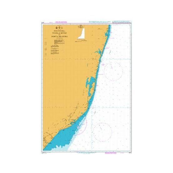 4172 Tugela River to Ponta do Ouro Admiralty Chart