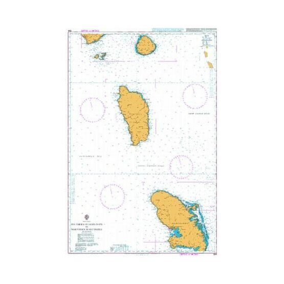 594 Southern Guadeloupe to Northern Martinique Admiralty Chart