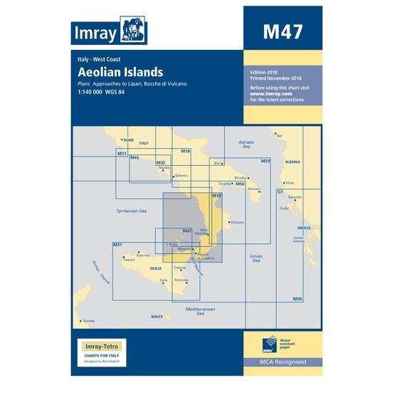 Imray Chart M47: Aeolian Islands