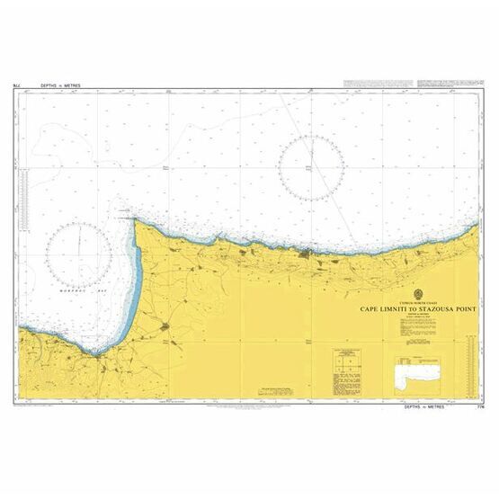 776 Cape Limniti to Stazousa Point Admiralty Chart