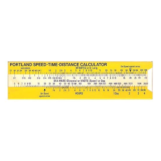 Portland Speed Time Distance Calculator (Large)
