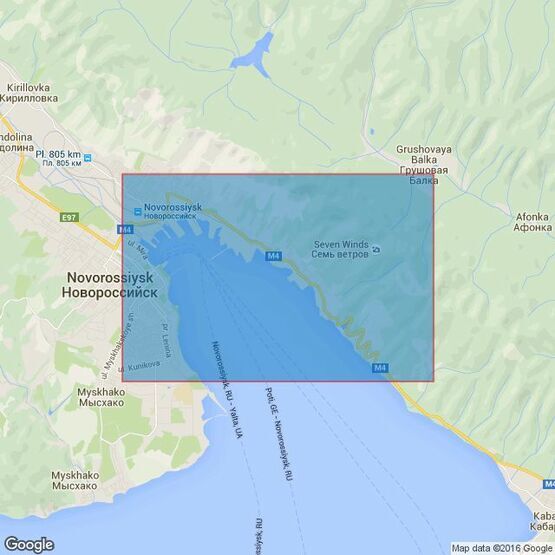 3318 Black Sea --- Russia, Novorossiysk Inner Harbour Admiralty Chart