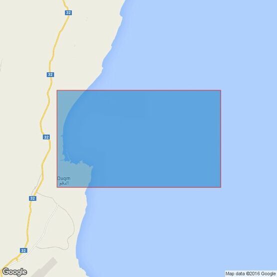 3762 Oman- South East Coast, Ad Duqm Admiralty Chart