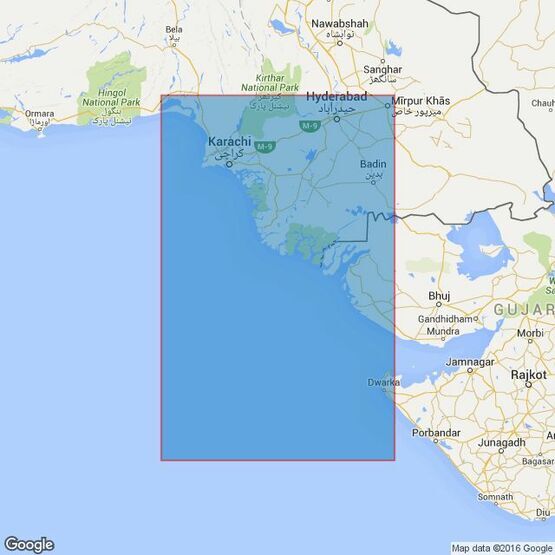 39 Gulf of Kachchh to Sonmiani Bay Admiralty Chart
