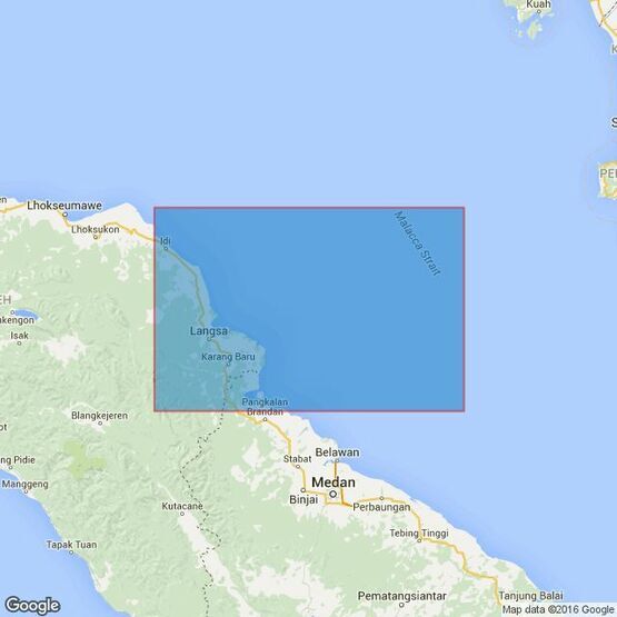3920 Ujung Peureula to Teluk Aru Admiralty Chart