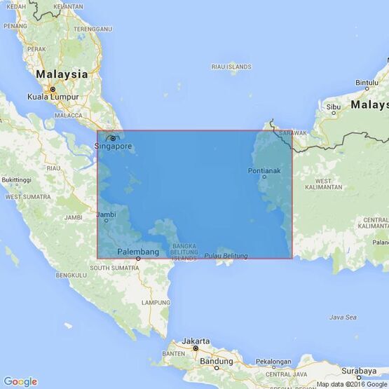 1312 Singapore Strait to Selat Karimata Admiralty Chart