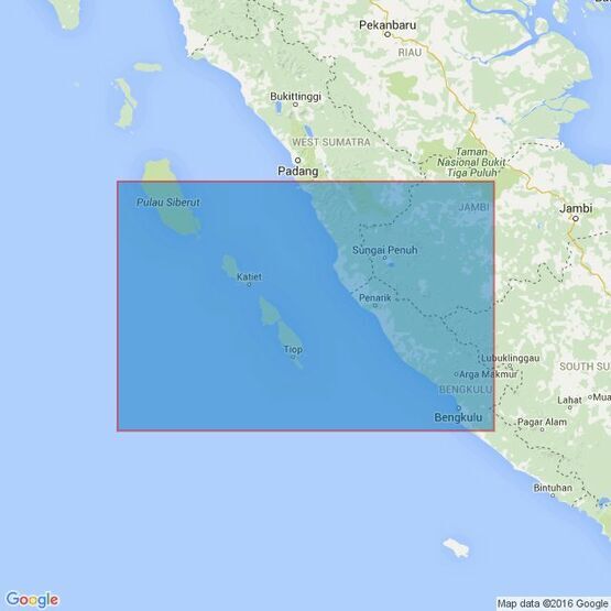 2780 Pulau Nyamuk to Bengkulu Admiralty Chart