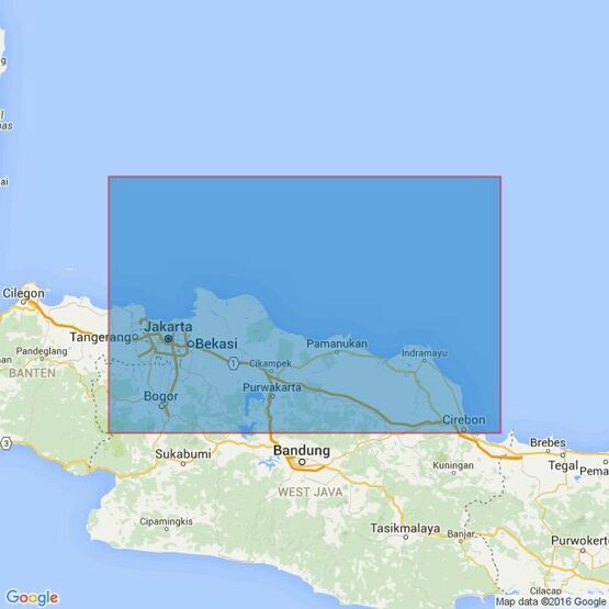 3729 Tanjungpriok to Cirebon Admiralty Chart