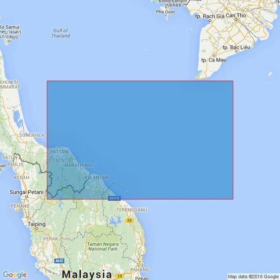 2426 Gulf of Thailand, South China Sea, Malaysia Thailand and Vietnam, Palau Redang to Khoai. Admiralty Chart