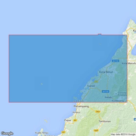 2112 Kota Kinabalu to Pulau-Pulau Mantanani Admiralty Chart