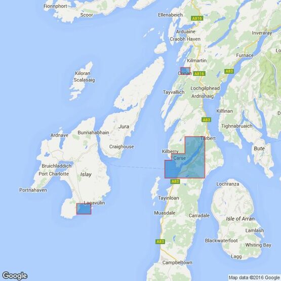 2476 Lochs & Harbours in the Sound of Jura & Approaches Admiralty Chart