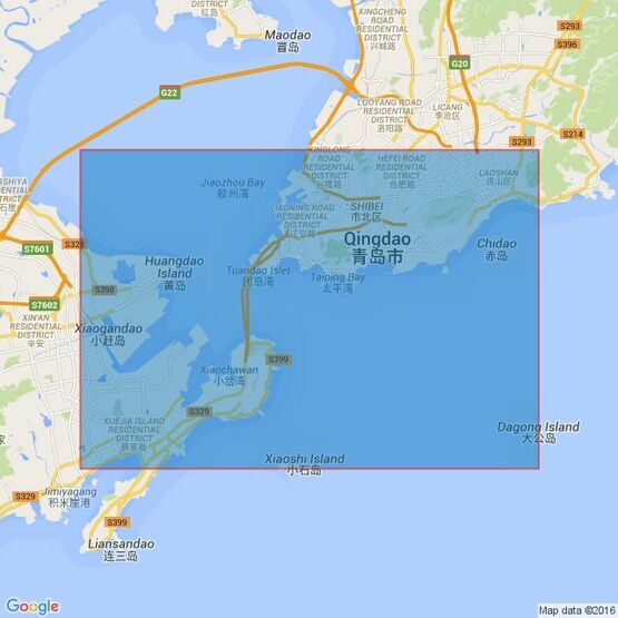 876 Qingdao Gang and Approaches Admiralty Chart