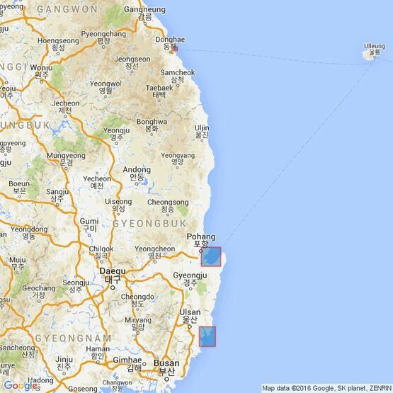 898 Ports on the East Coast of Korea Admiralty Chart