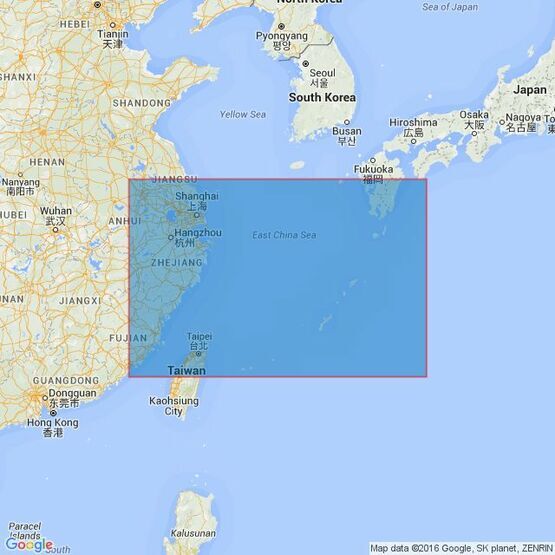 2412 East China Sea Admiralty Chart