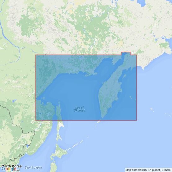 4512 Sea of Okhotsk Admiralty Chart