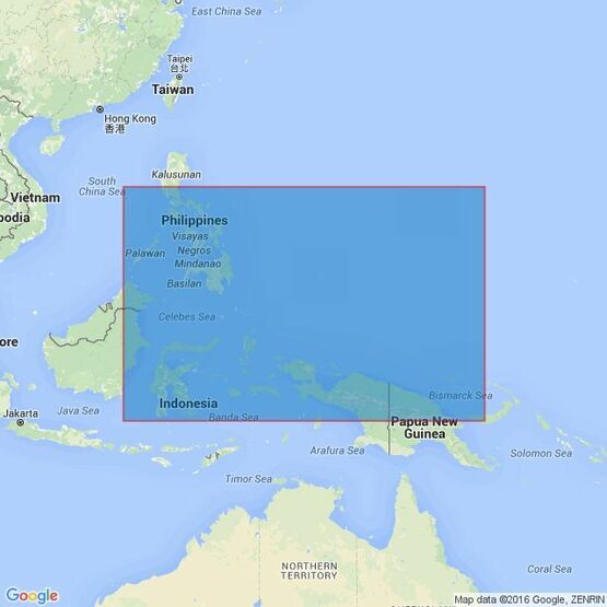 4507 Philippine Islands to Bismark Archipelago Admiralty Chart