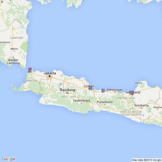 918 Ports on the North Coast of Jawa Admiralty Chart