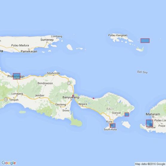946 Ports in Eastern Jawa- Bali and Lombok Admiralty Chart