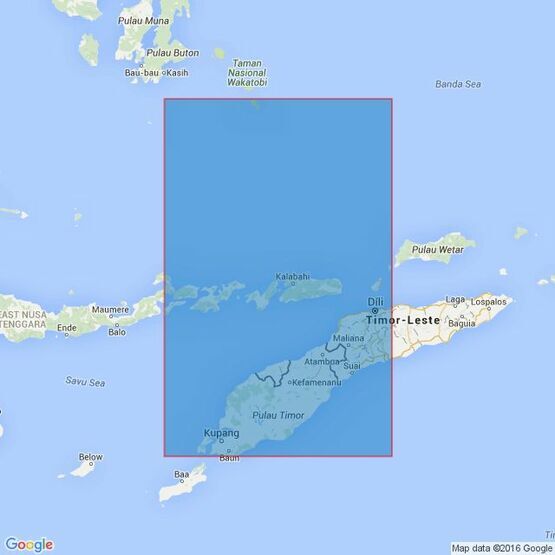 2908 Indonesia and East Timor, Pilau Semau to Pilau Moromaho Admiralty Chart