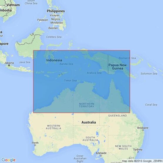 4603 Australia North Coast and Adjacent Waters Admiralty Chart
