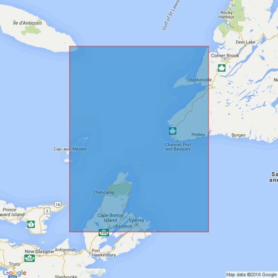 4764 Cabot Strait and Approaches Scatarie Island to Anticosti Island Admiralty Chart