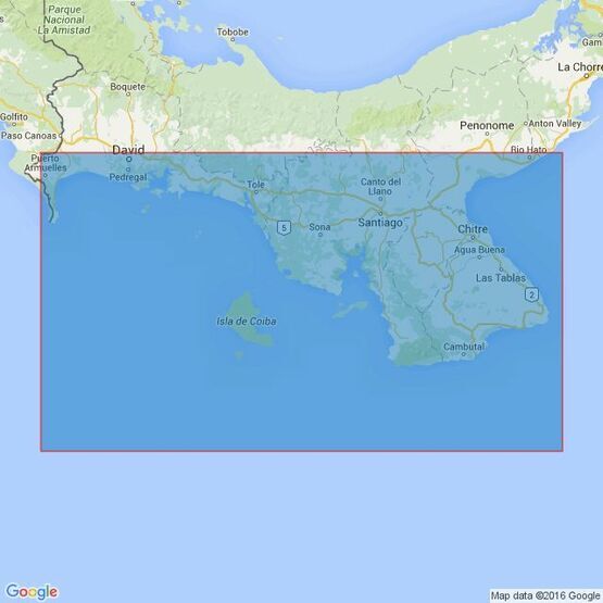 2496 Panama - Pacific Coast, Punta Mala to Punta Burica Admiralty Chart