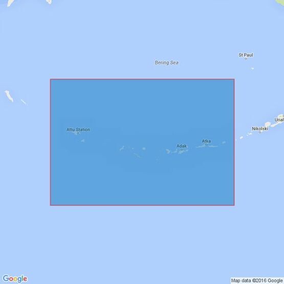 4978  Alaska -  Aleutian Islands, Amukta Pass to Attu Islands Admiralty Chart