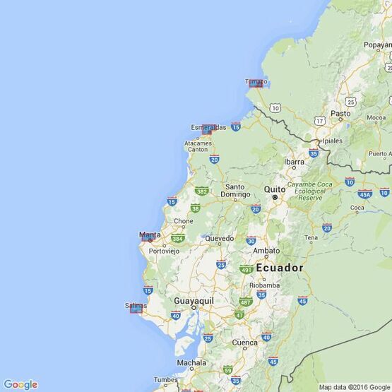 2799 Ports on the Coasts of Colombia and Ecuador Admiralty Chart