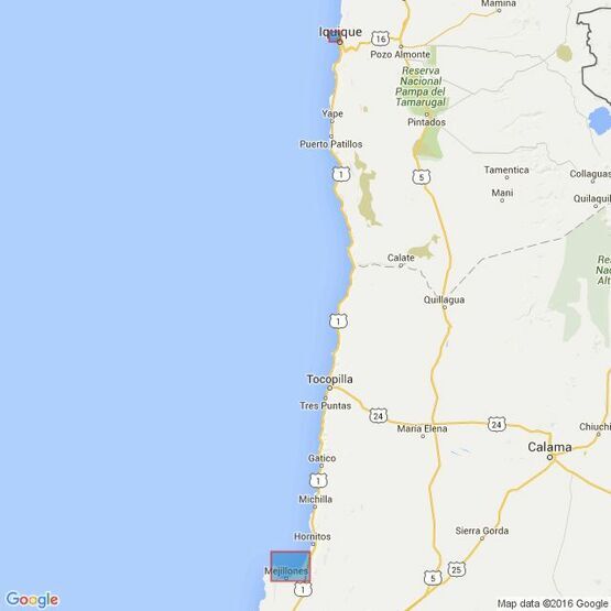 3076 Ports of Iquique and Mejillones del Sur Admiralty Chart