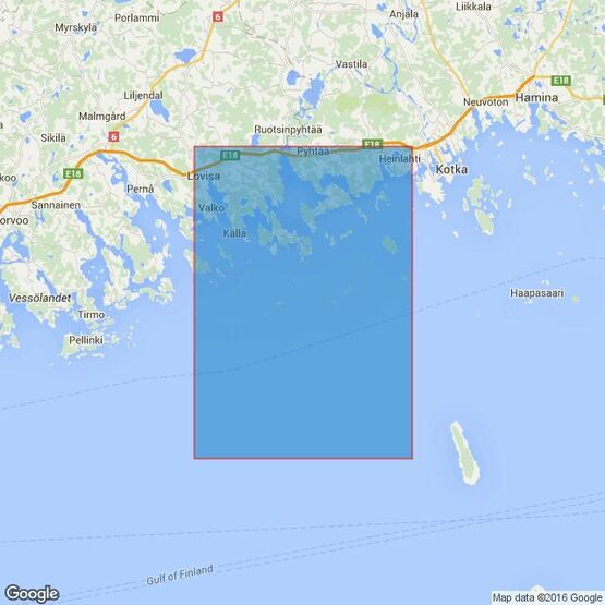 3814 Baltic Sea - Gulf of Finland, Tiiskeri to Kaunissaari Admiralty Chart